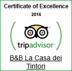 B&B La Casa dei Tintori Certificate of Excellence TripAdvisor